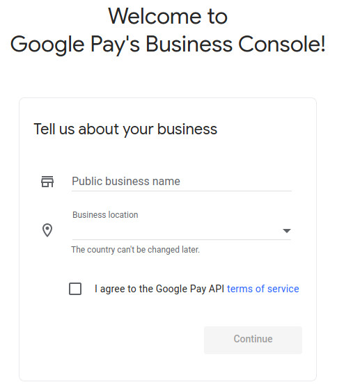 google pay consola