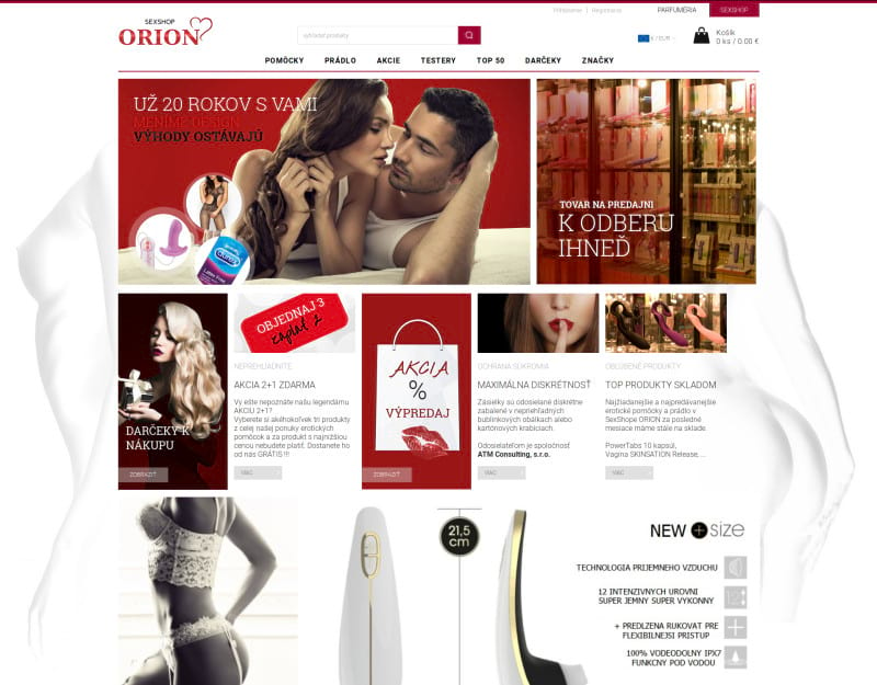 ClickEshop referencie - sexshop predaj erotického tovaru
